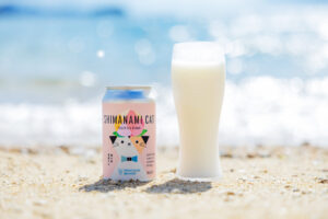 アイスクリームとフルーツのお酒【しまなみキャット】シリーズから新たに「ピーチアイスクリーム」が登場！